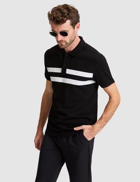 Siyah Slim Fit %100 Pamuk Düğmeli Polo Yaka Tişört - 50310154010