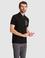 Siyah Slim Fit %100 Pamuk Fermuarlı Polo Yaka Tişört