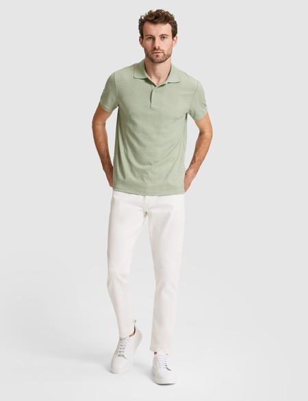 Çağla Slim Fit Düğmeli Polo Yaka Tişört - 50310233023