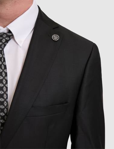 Siyah Slim Fit Takım Elbise