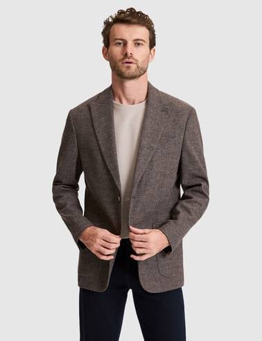 Koyu Kahverengi Slim Fit Ceket