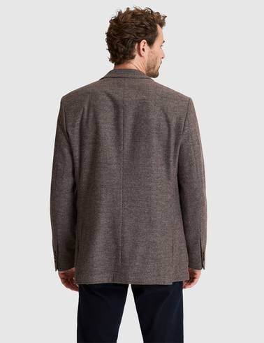Koyu Kahverengi Slim Fit Ceket