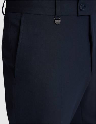 Lacivert SLIM TAILORED Kumaş Pantolon