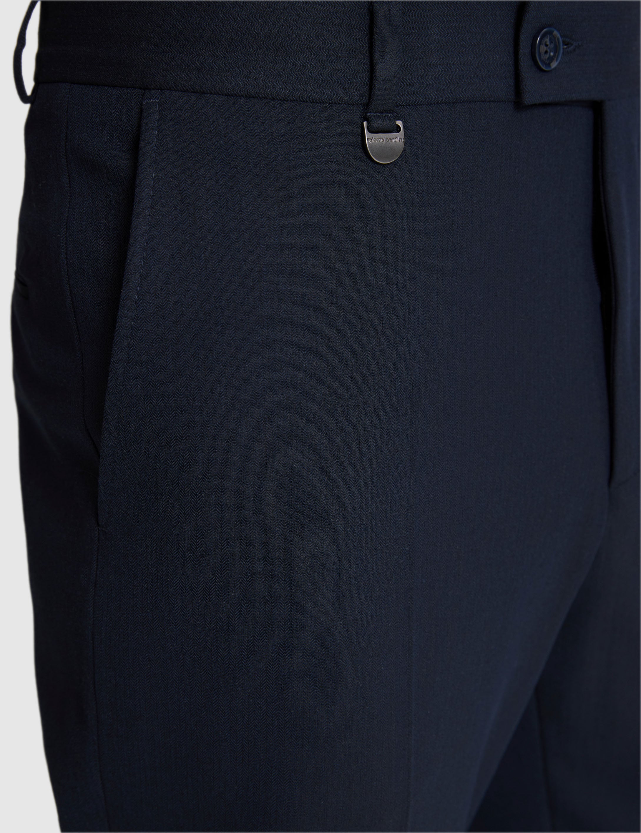 Lacivert SLIM TAILORED Kumaş Pantolon - Image 6