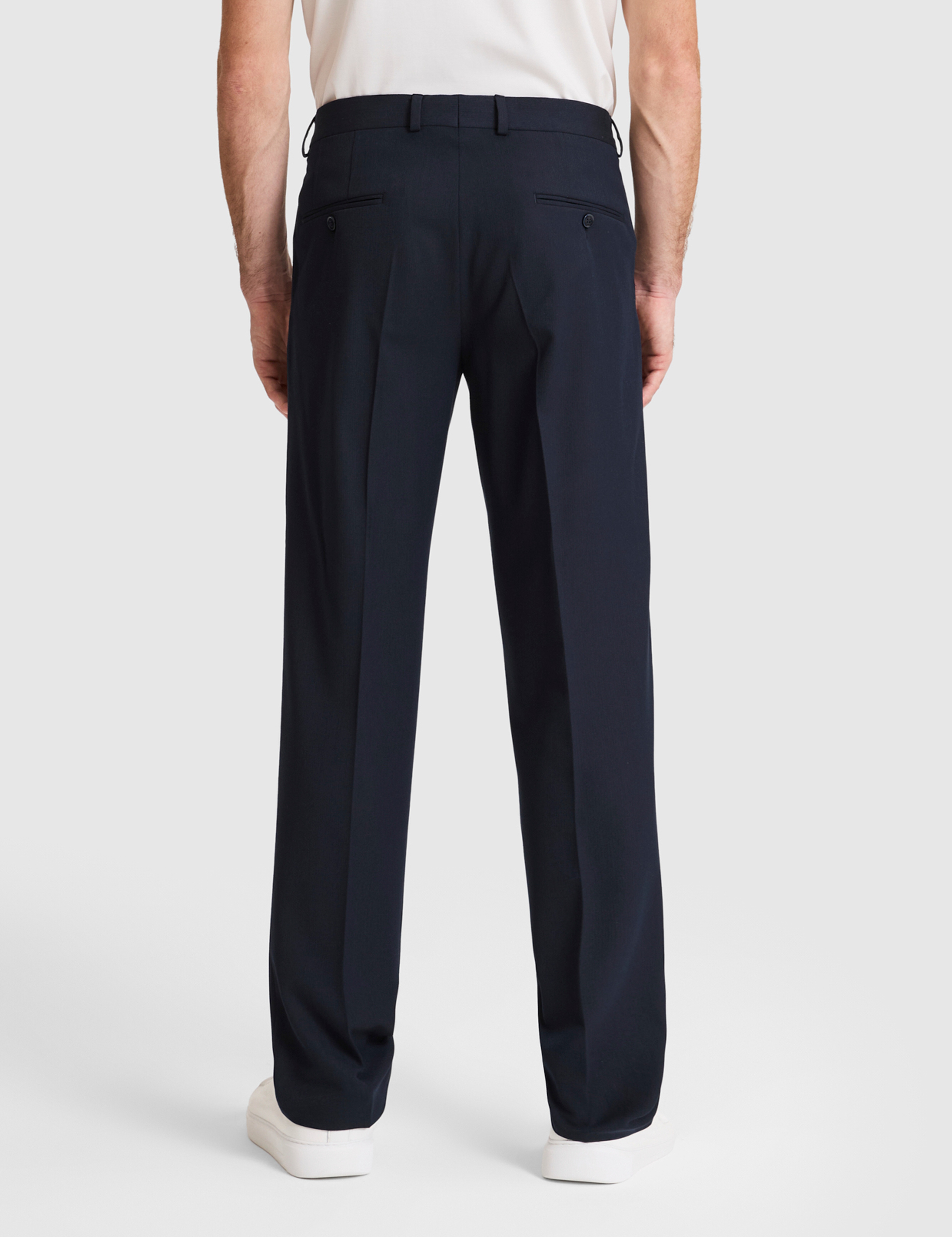 Lacivert SLIM TAILORED Kumaş Pantolon