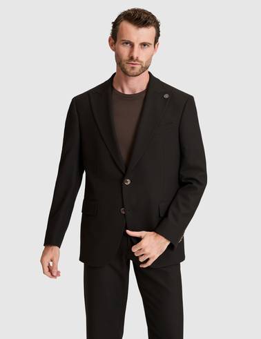Kahverengi Slim Fit Takım Elbise