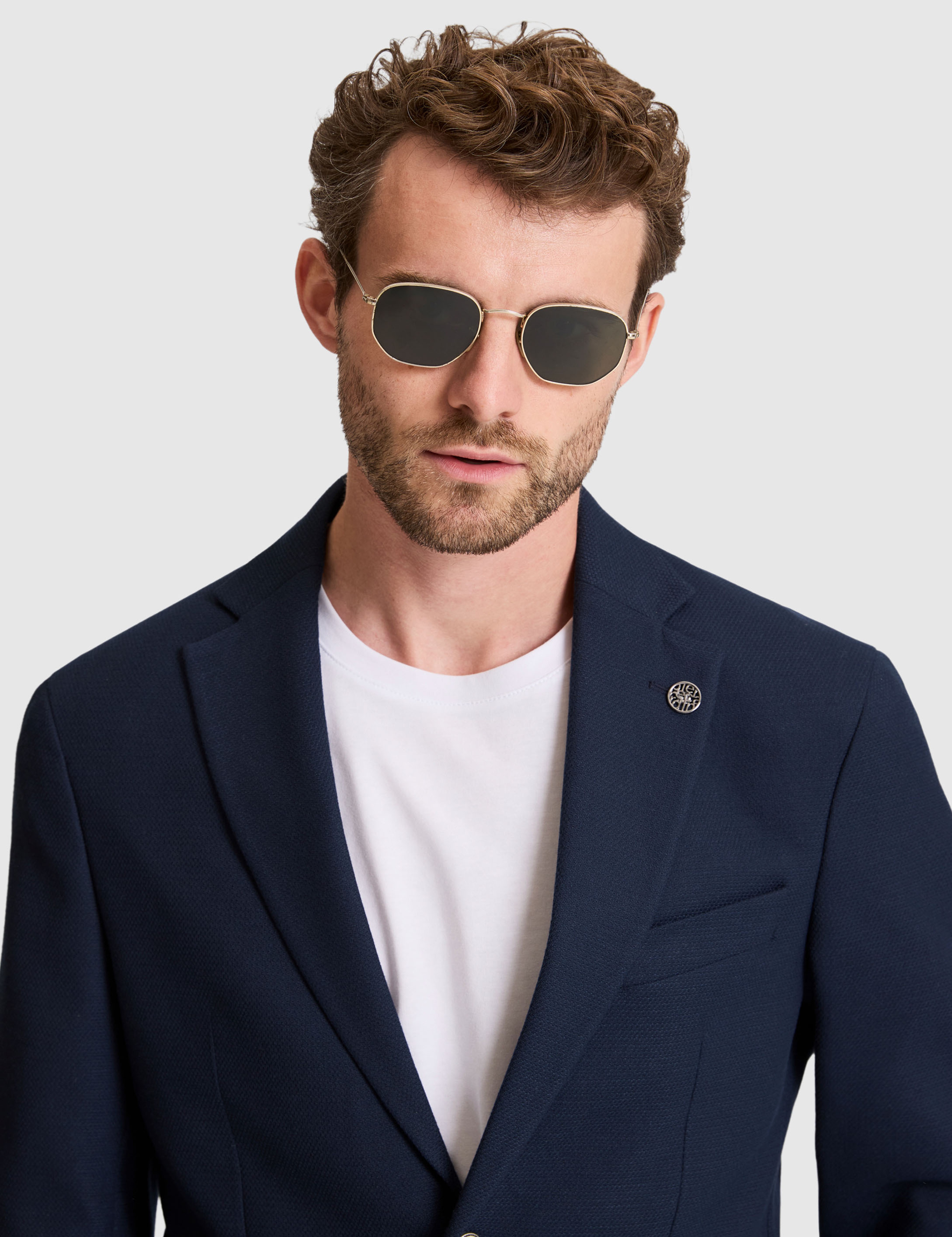 Lacivert SLIM TAILORED Ceket - Image 2