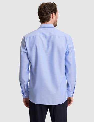 Mavi Slim Fit Uzun Kollu Basic Gömlek