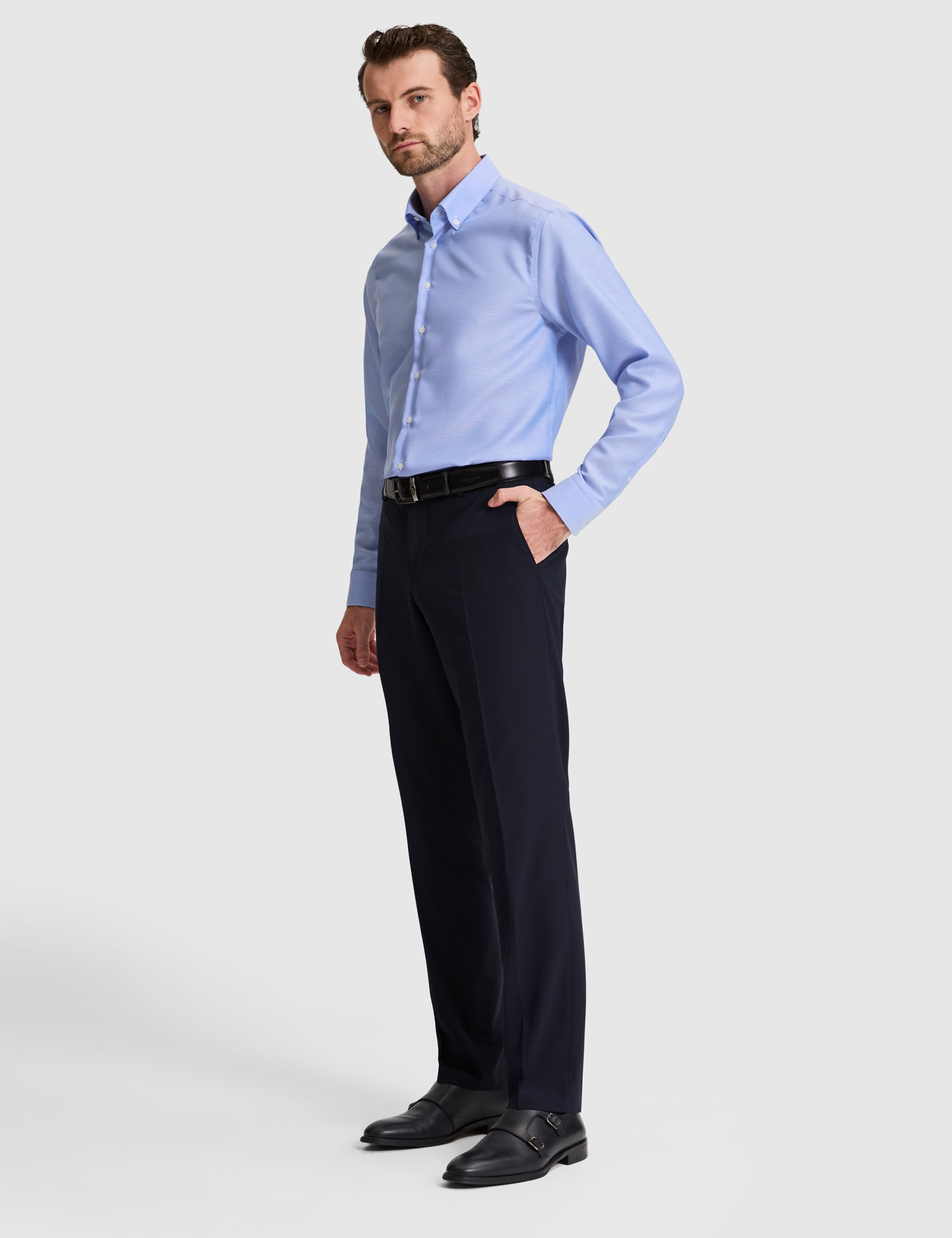 Mavi Slim Fit Uzun Kollu Basic Gömlek - 50330128016