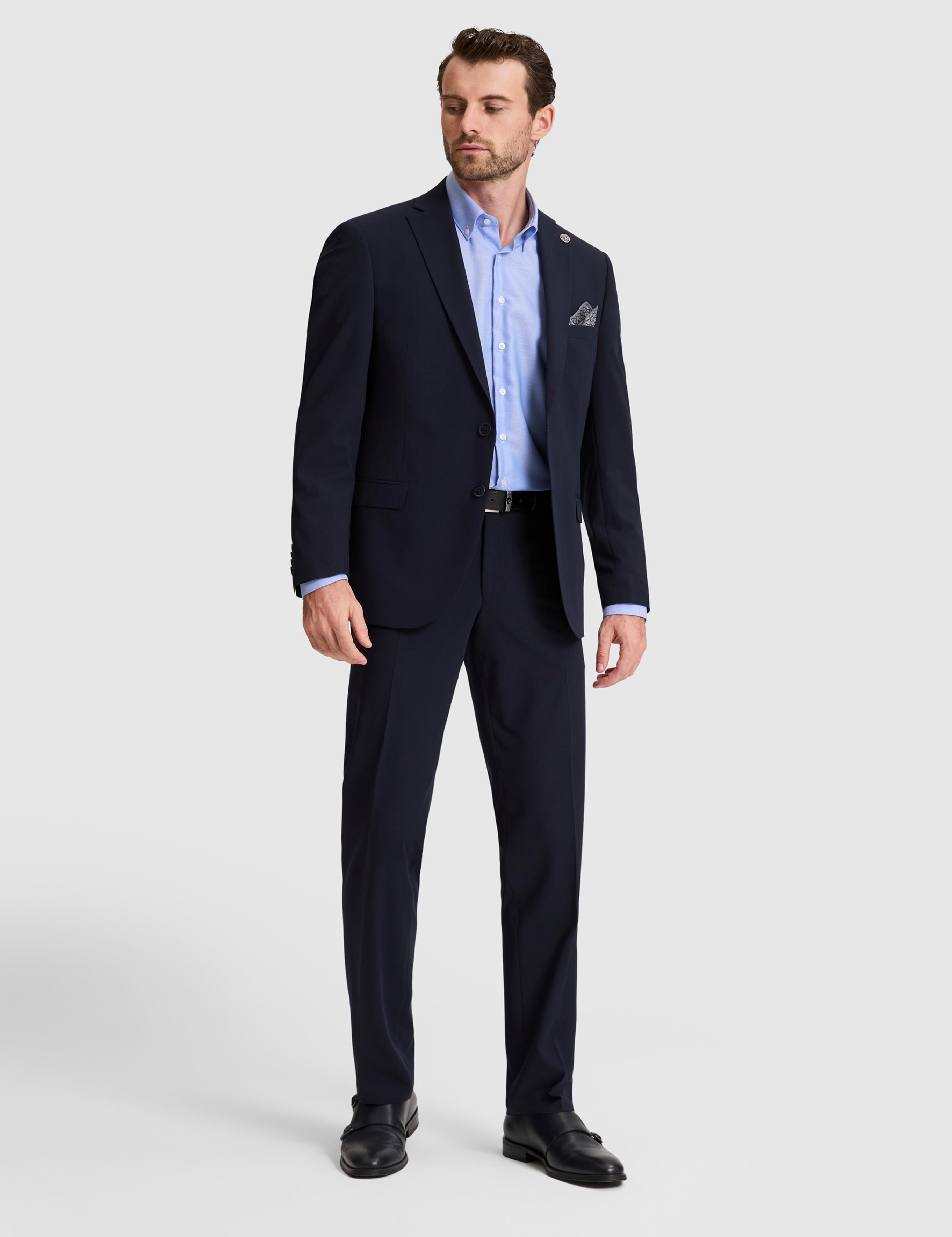 Lacivert Slim Fit Takım Elbise