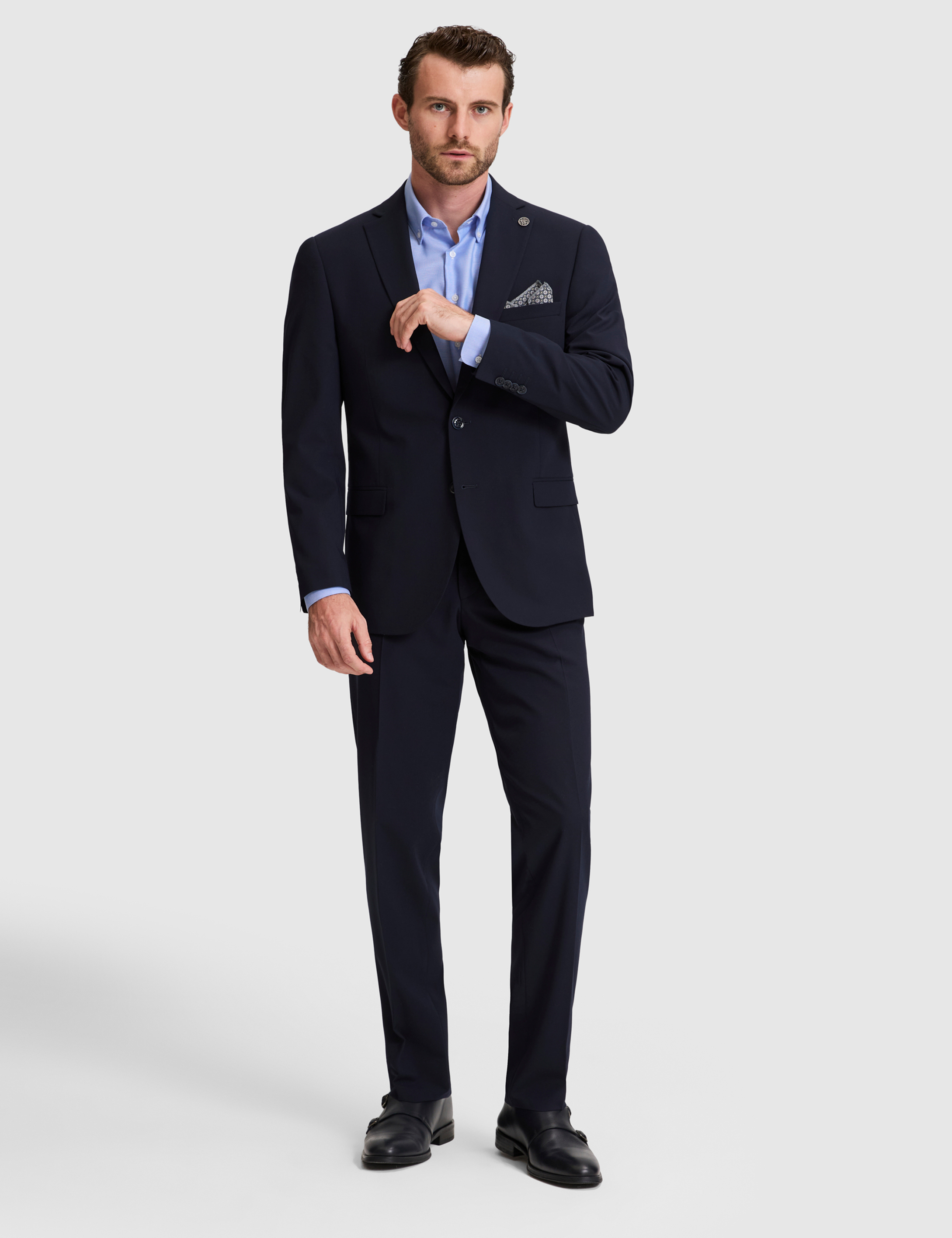 Lacivert Slim Fit Takım Elbise - 50331858065