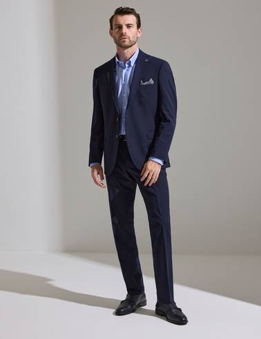 Lacivert Slim Fit Takım Elbise