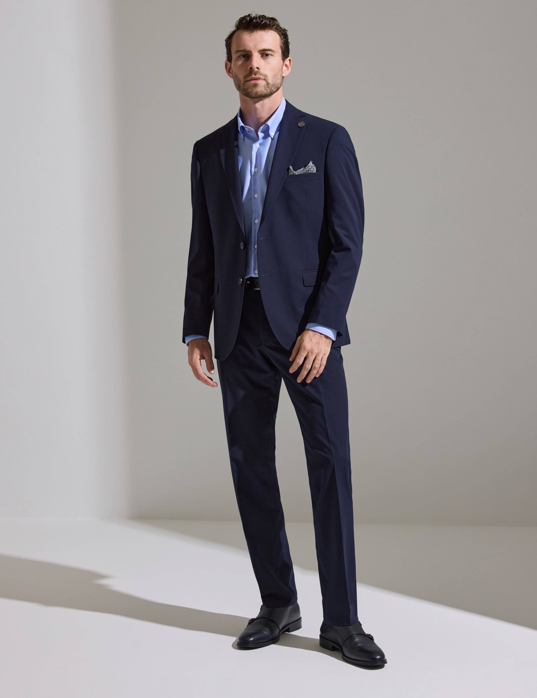 Lacivert Slim Fit Takım Elbise - 50331858065