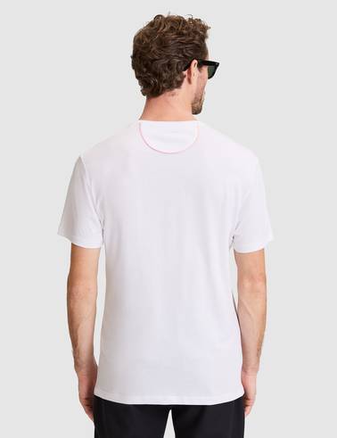 Beyaz Slim Fit Tişört