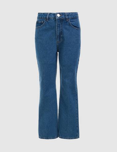 Açık Mavi Straight Fit Jean Pantolon