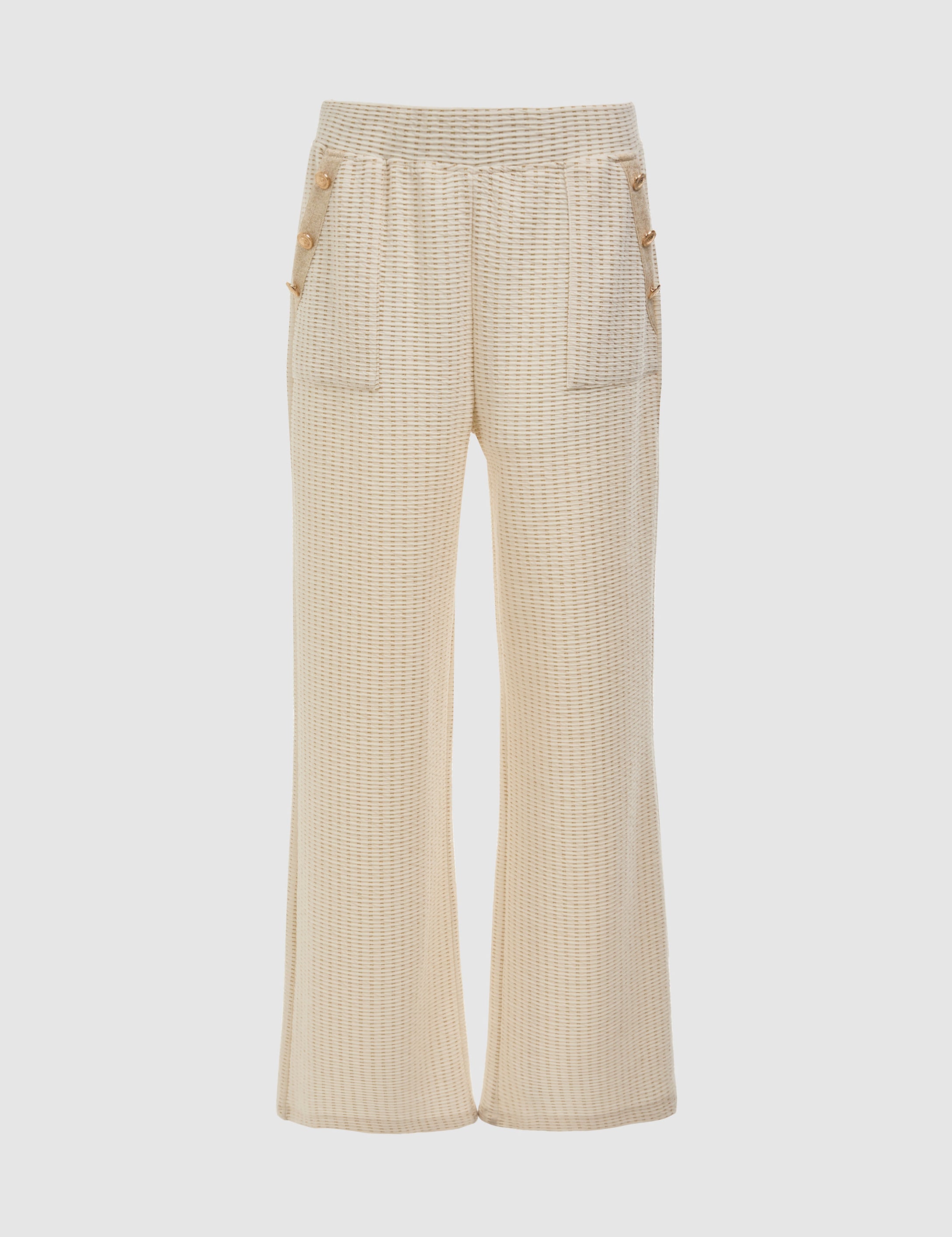 Ekru Flare Fit Eşofman Altı - 50325445007