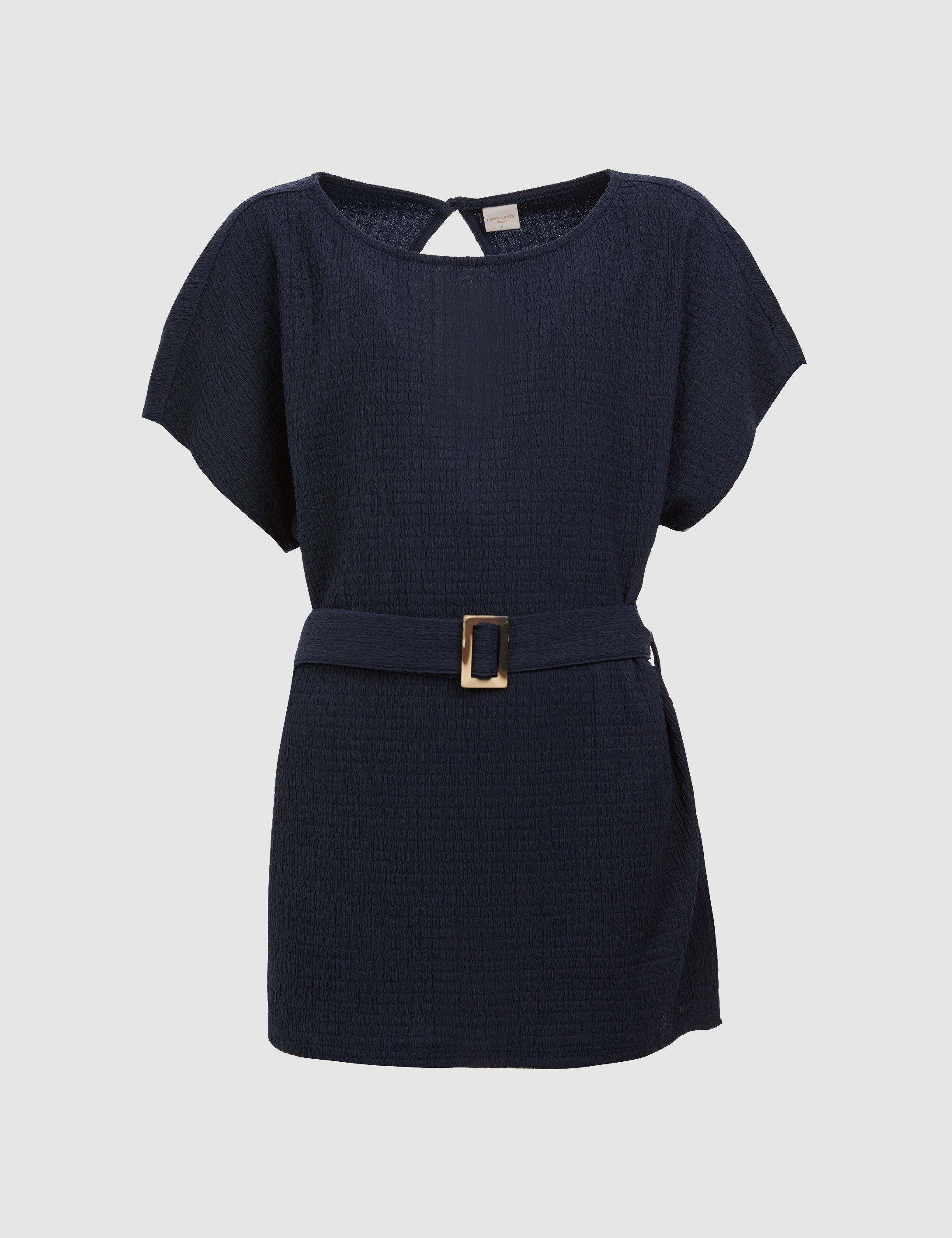 Lacivert Comfort Fit Örme Bluz - 50319881009