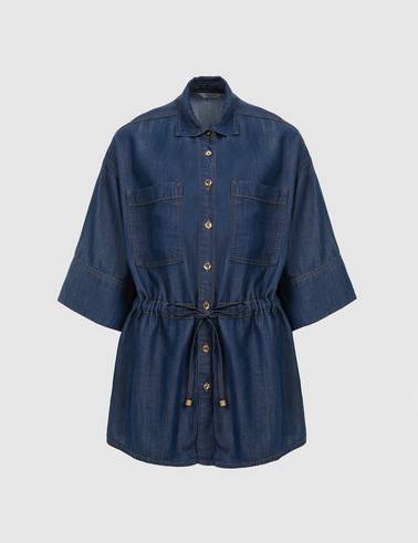 Saks Comfort Fit Jean Gömlek