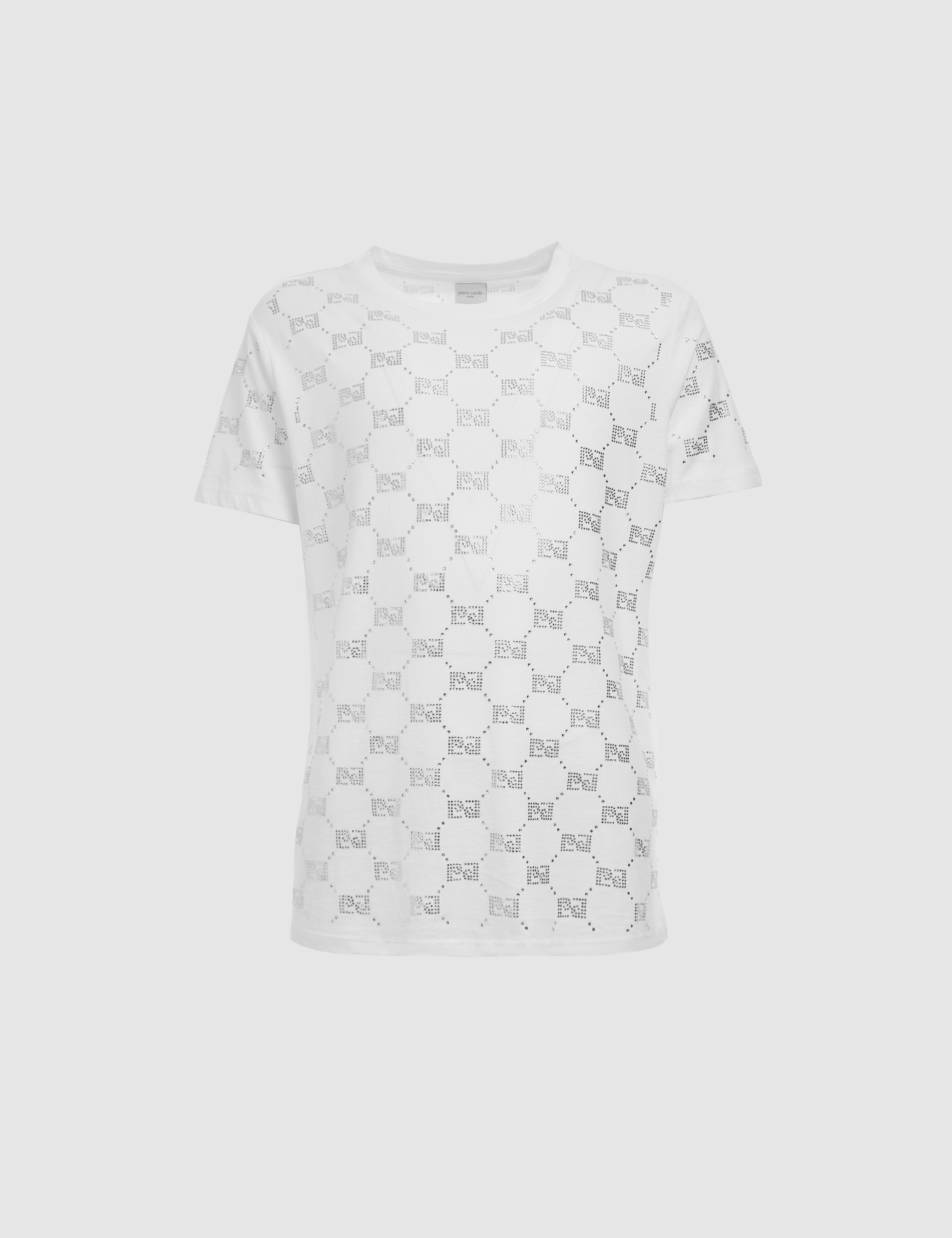 Beyaz Regular Fit Tişört - 50319828006