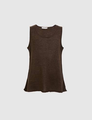 Kahverengi Comfort Fit Triko Tişört