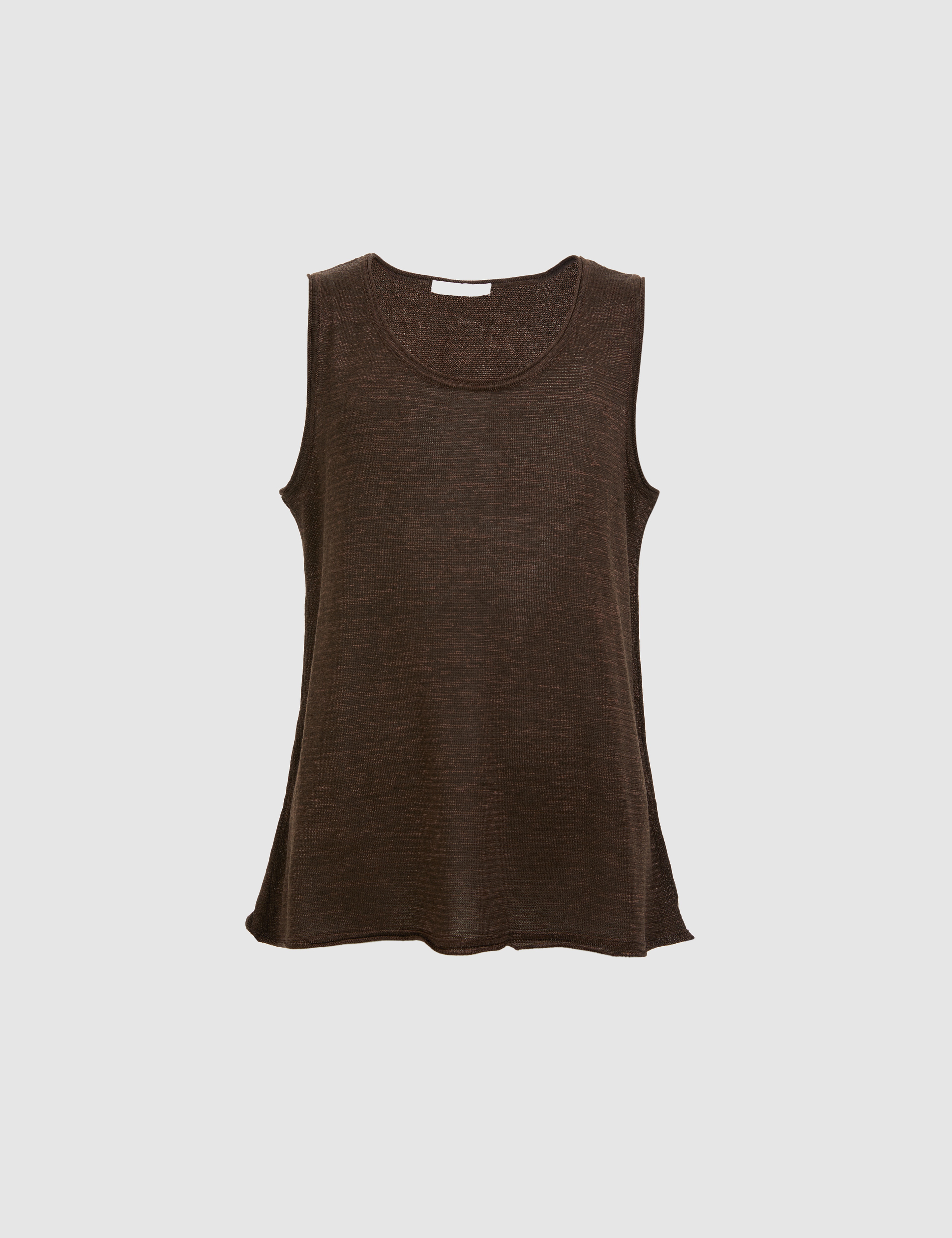 Kahverengi Comfort Fit Triko Tişört
