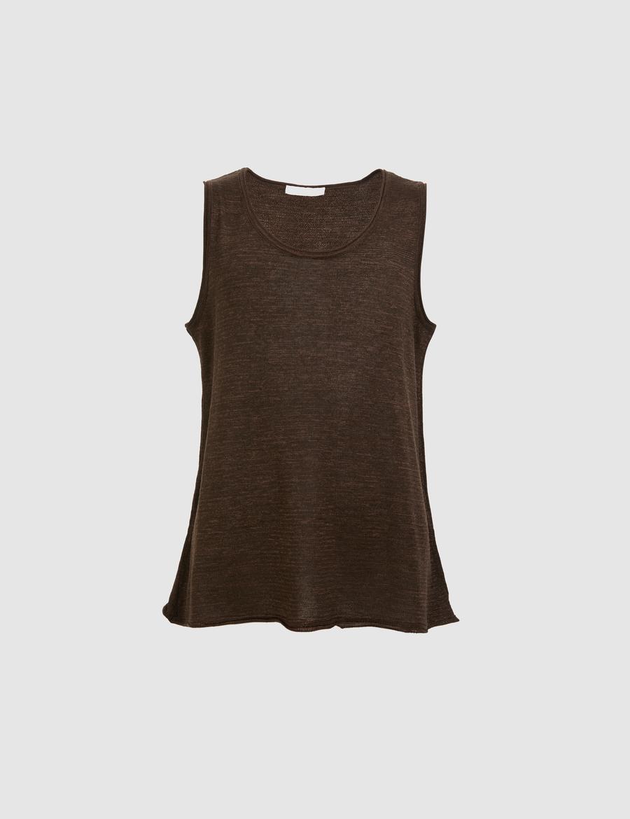 Kahverengi Comfort Fit Triko Tişört