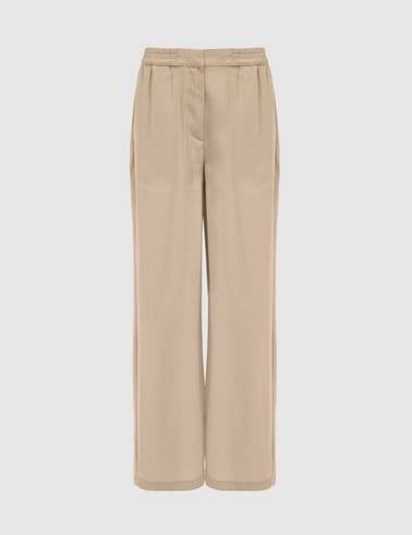 Kum Loose Fit Kanvas Pantolon