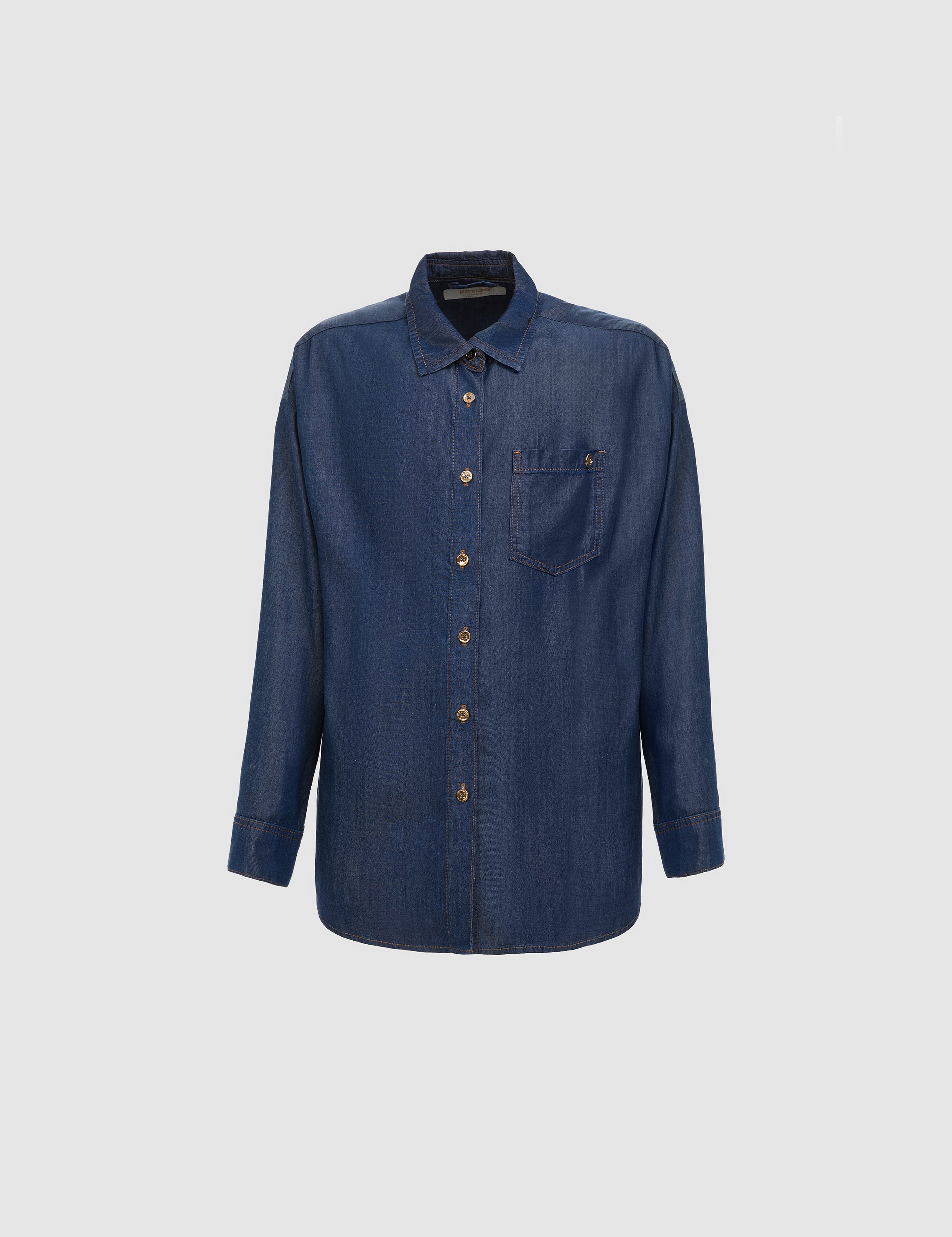 Saks Comfort Fit Jean Gömlek - Image 7