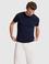 Lacivert Slim Fit Bisiklet Yaka Triko Tişört
