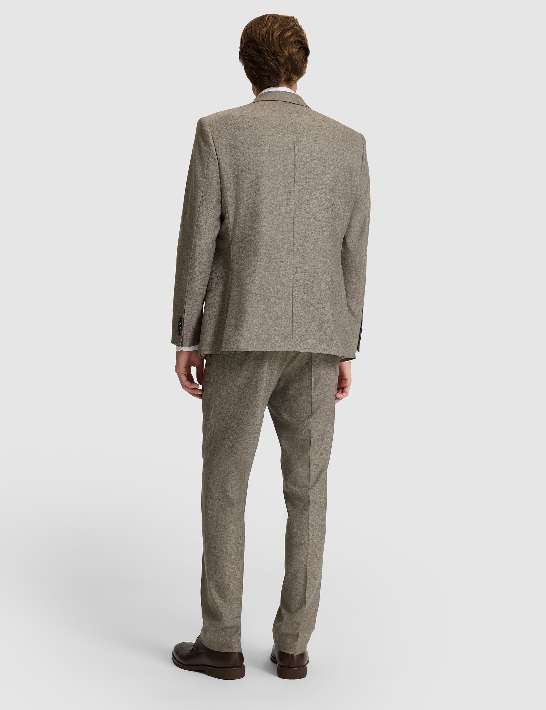 Açık Kahverengi Slim Fit Takım Elbise - 50295825045