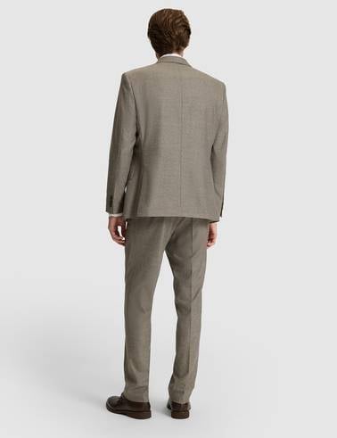 Açık Kahverengi Slim Fit Takım Elbise