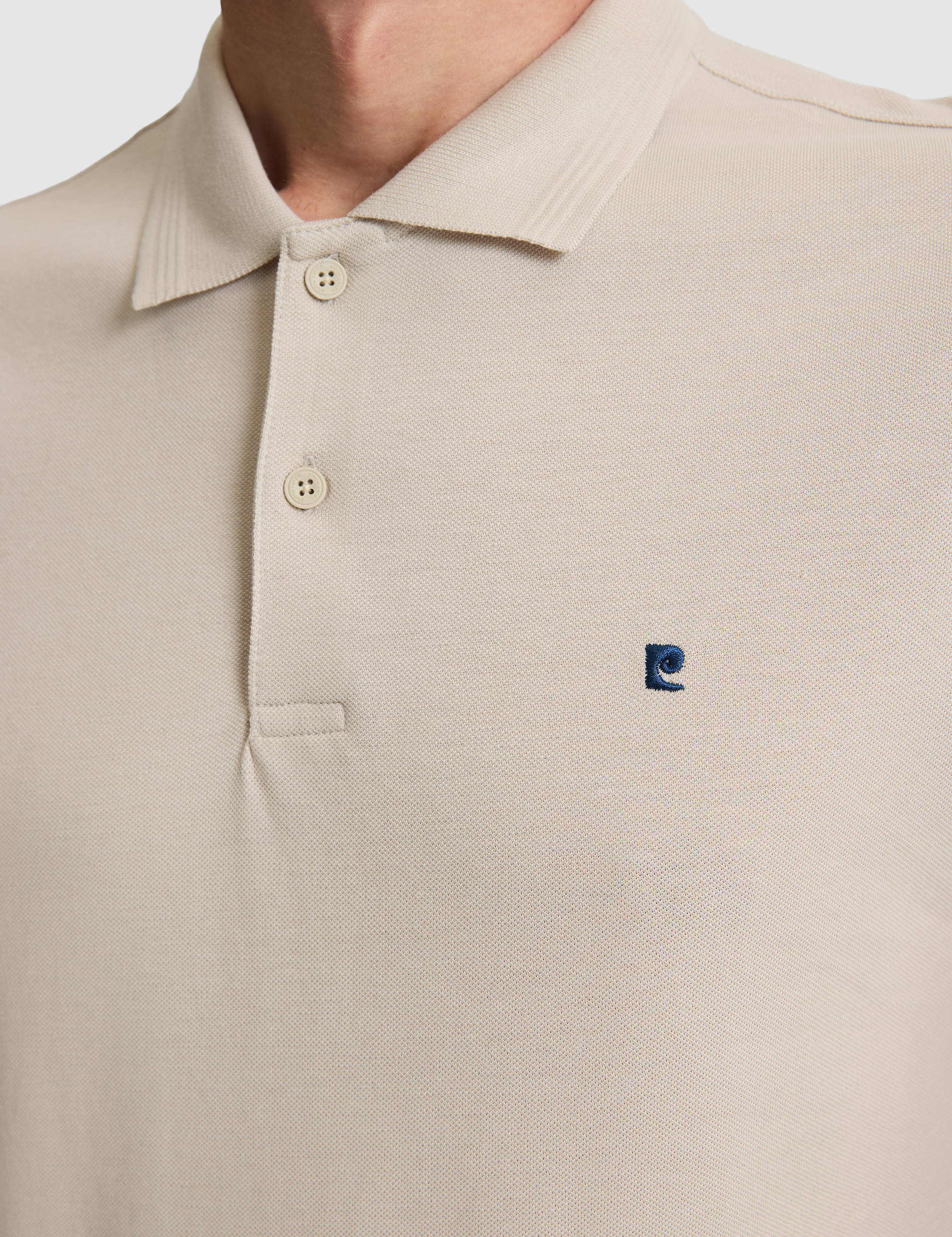 Taş Slim Fit %100 Pamuk Düğmeli Polo Yaka Basic Tişört - 50291625146