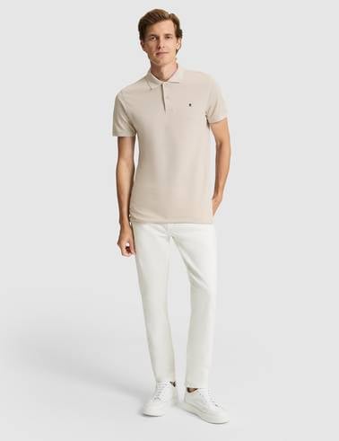 Taş Slim Fit %100 Pamuk Polo Yaka Basic Tişört