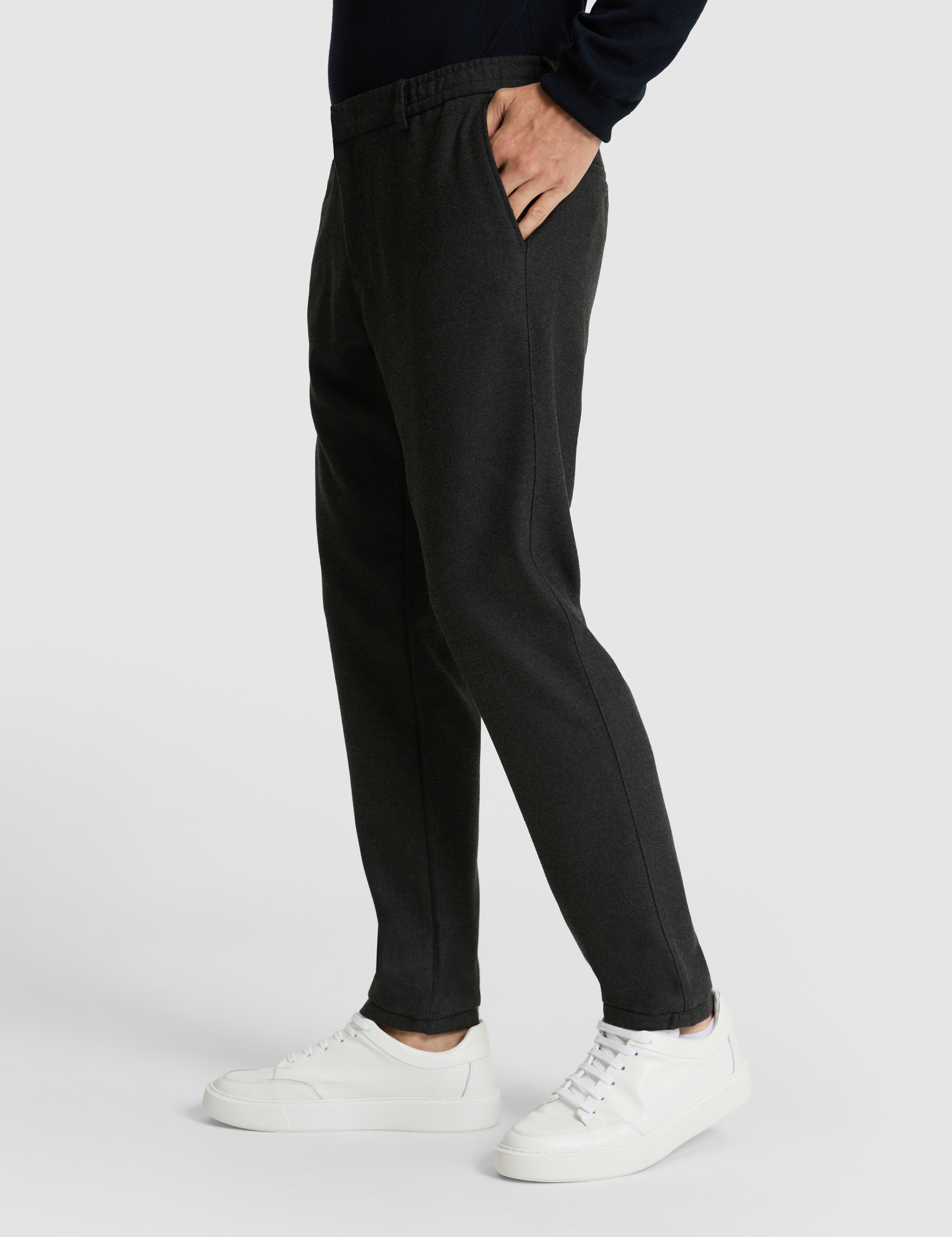 Antrasit Ex. Slim Fit Kumaş Pantolon - Image 4