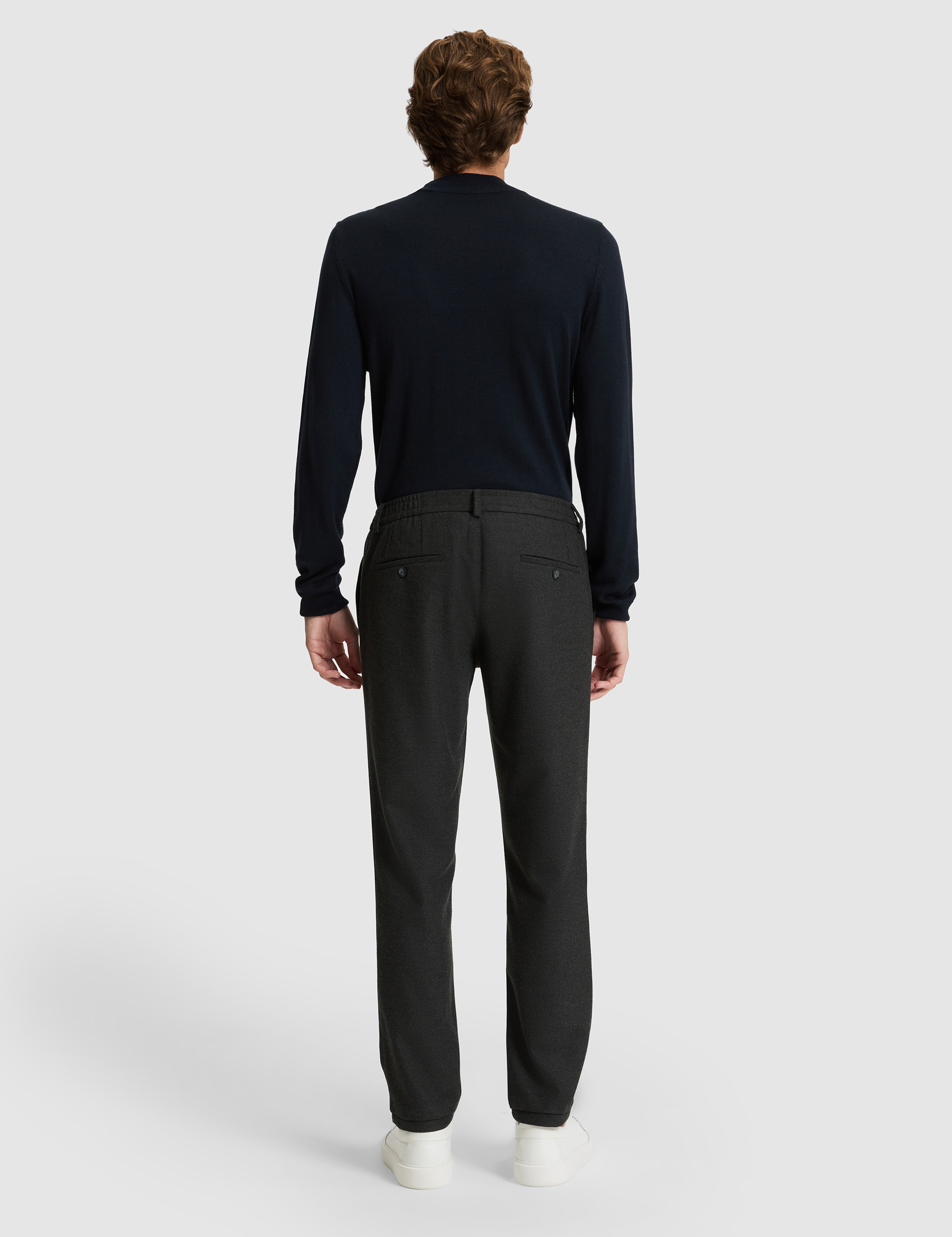 Antrasit Ex. Slim Fit Kumaş Pantolon - Image 5