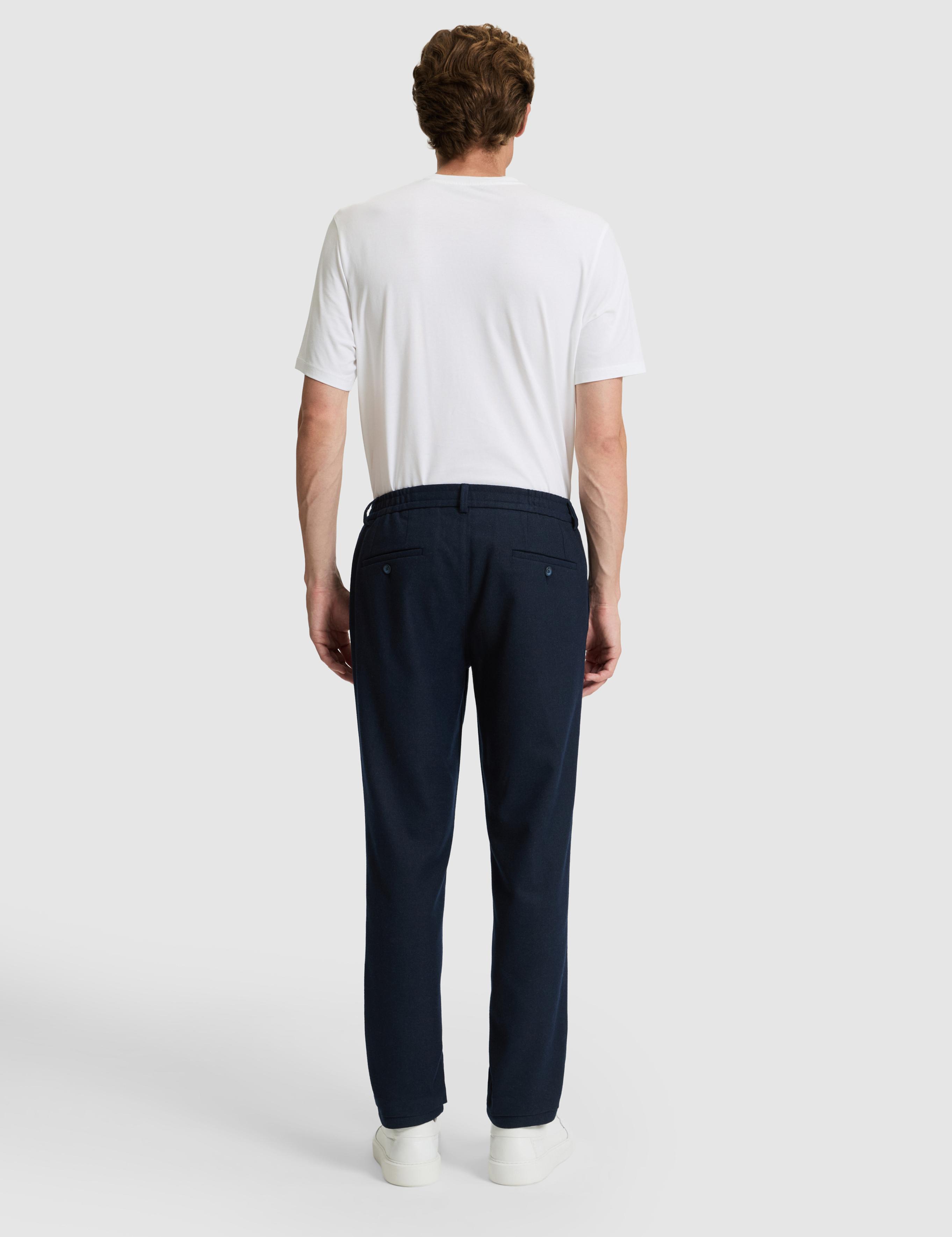 Lacivert Ex. Slim Fit Kumaş Pantolon