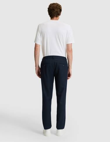 Lacivert Ex. Slim Fit Kumaş Pantolon
