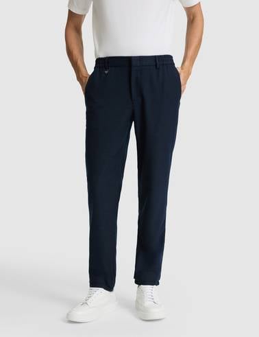 Lacivert Ex. Slim Fit Kumaş Pantolon