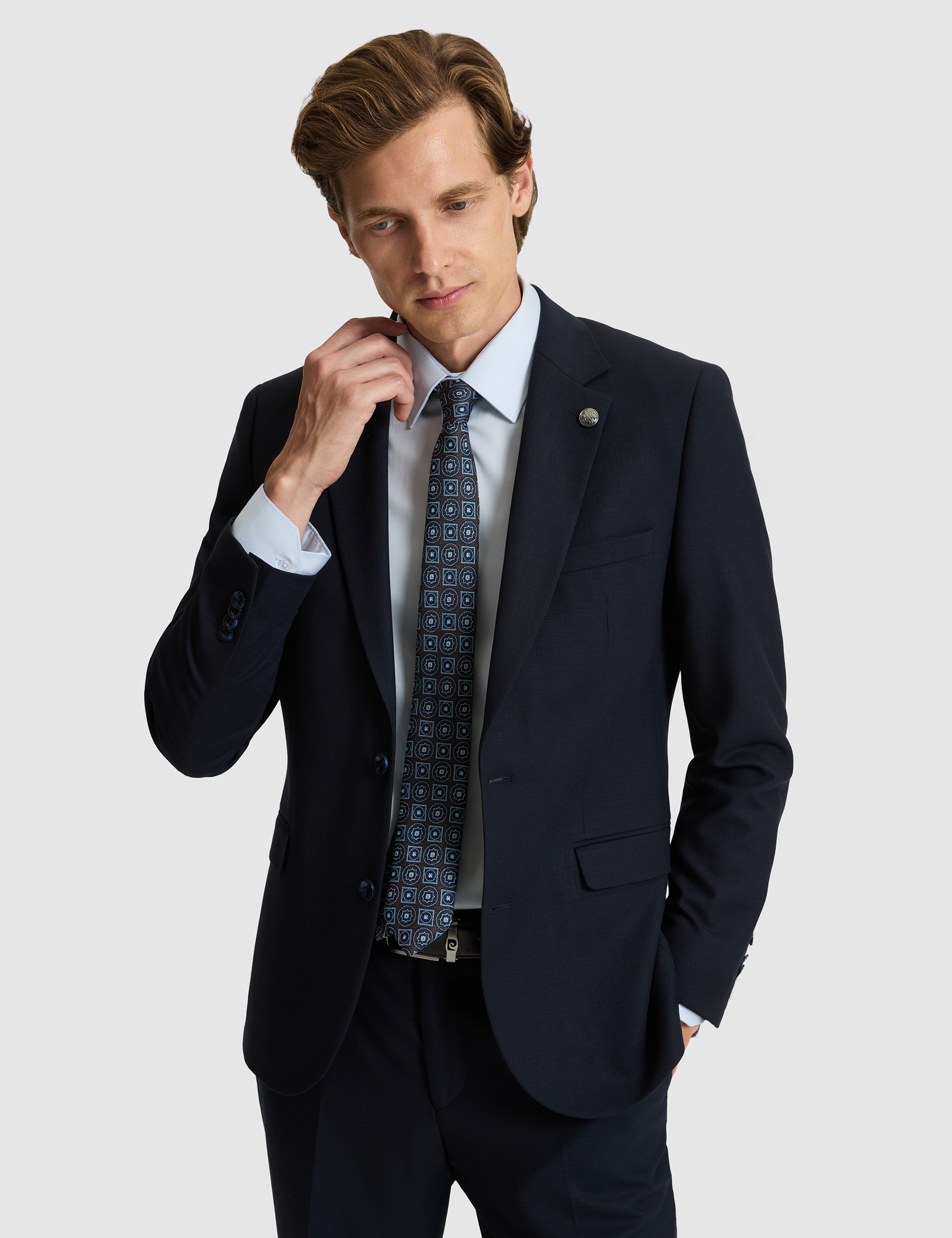 Lacivert Extra Slim Fit Takım Elbise