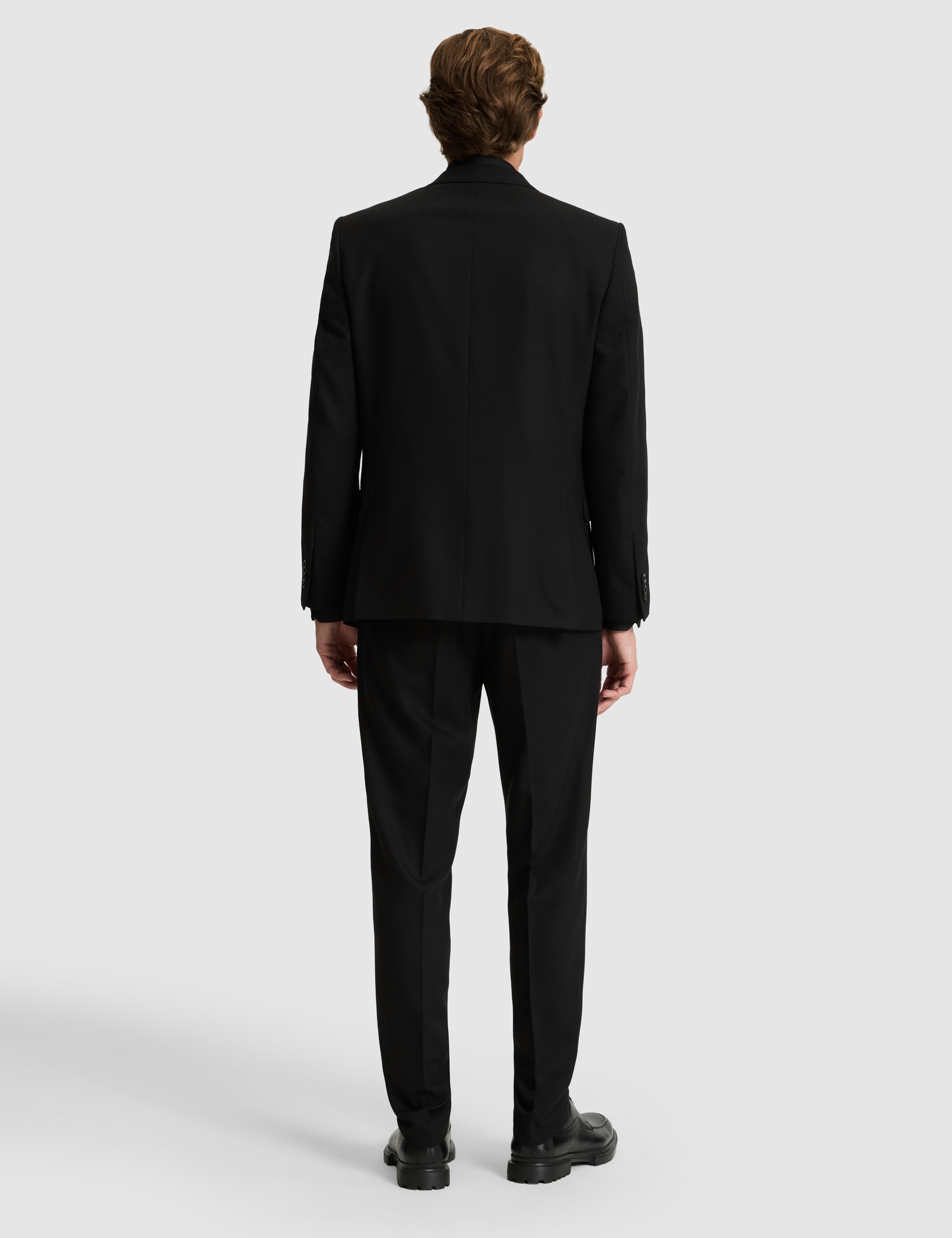 Siyah Extra Slim Fit Takım Elbise - Image 6