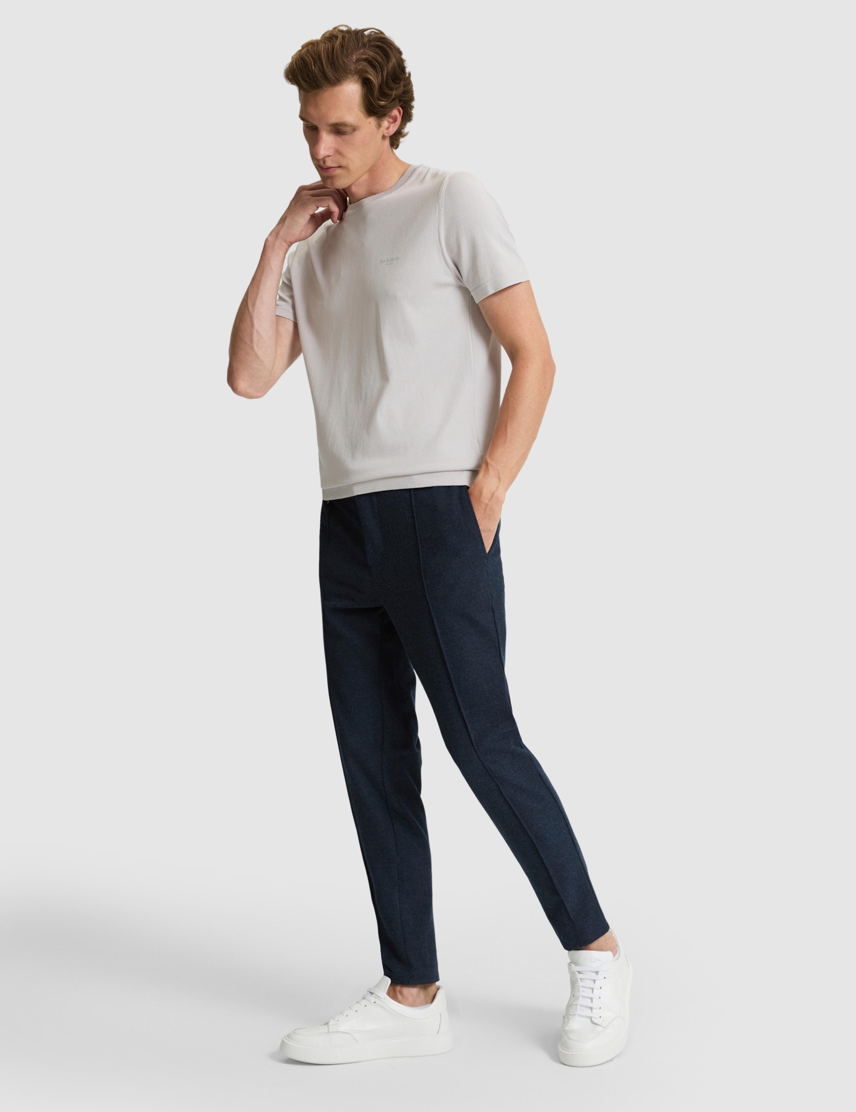 Lacivert Kumaş Pantolon