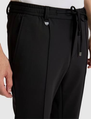 Siyah Kumaş Pantolon
