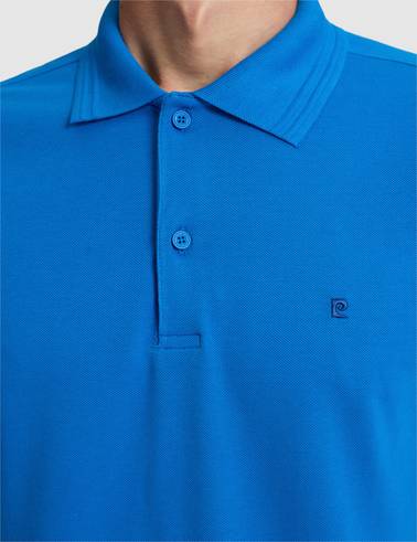 Sax Slim Fit %100 Pamuk Polo Yaka Basic Tişört