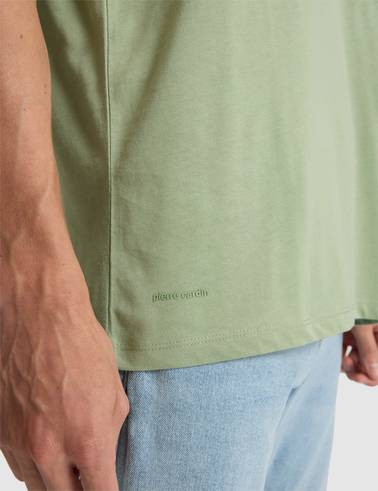 Çağla Comfort Fit %100 Pamuk Bisiklet Yaka Basic Tişört