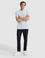 Lacivert Slim Fit Jogger Kanvas Pantolon