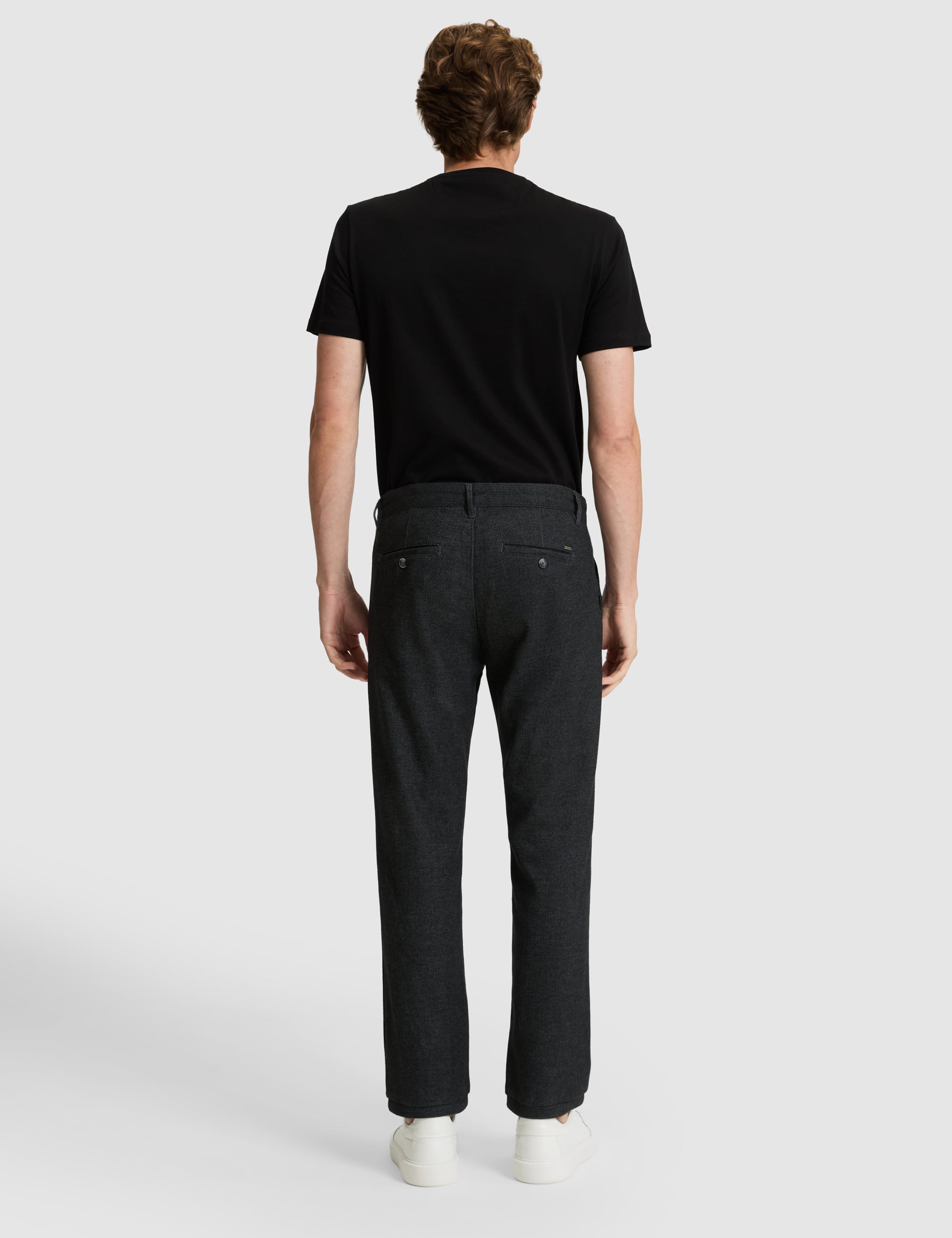 Lacivert Regular Fit Basic Kanvas Pantolon - 50305473174