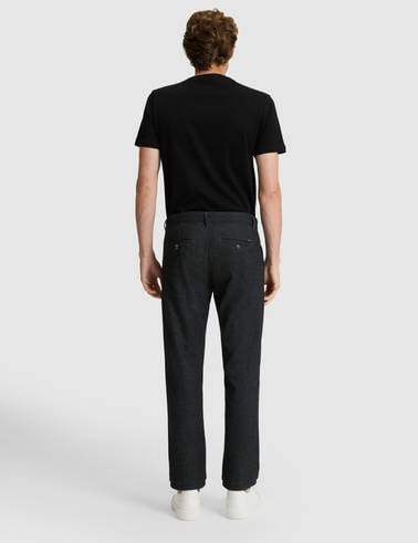 Lacivert Regular Fit Basic Kanvas Pantolon