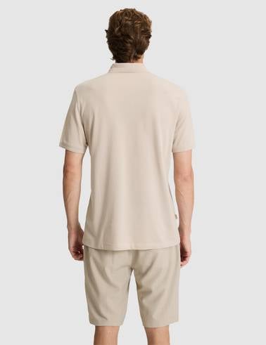 Taş Regular Fit %100 Pamuk Cepli Polo Yaka Basic Tişört