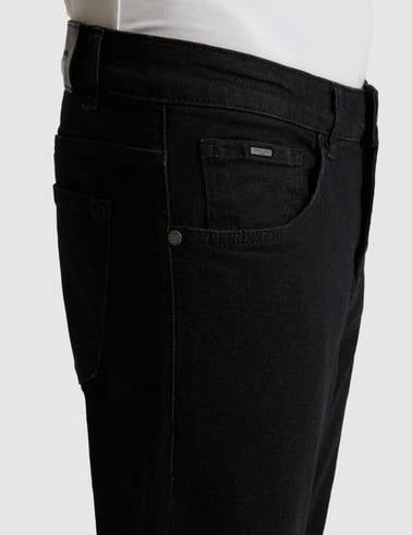 Siyah Slim Fit Jean Pantolon