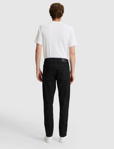 Siyah Slim Fit Jean Pantolon